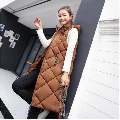 Long Padded Vest