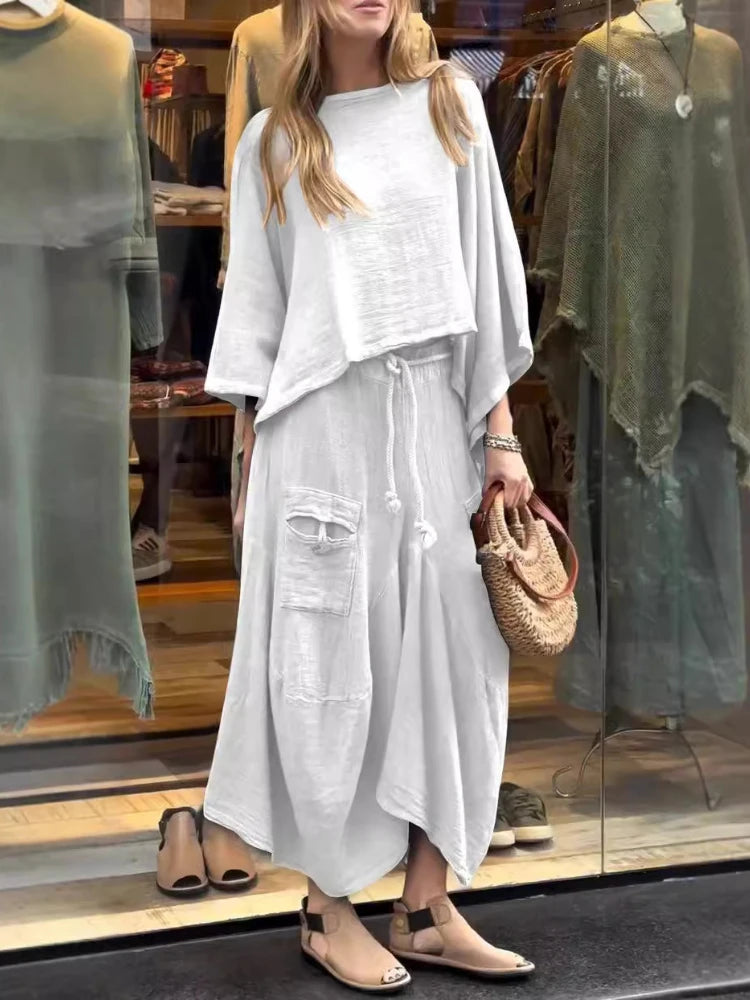 Loose Skirt Two-piece Set