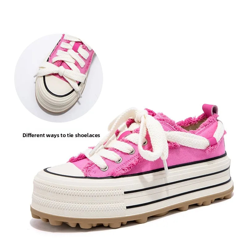 Lace Canvas Sneakers