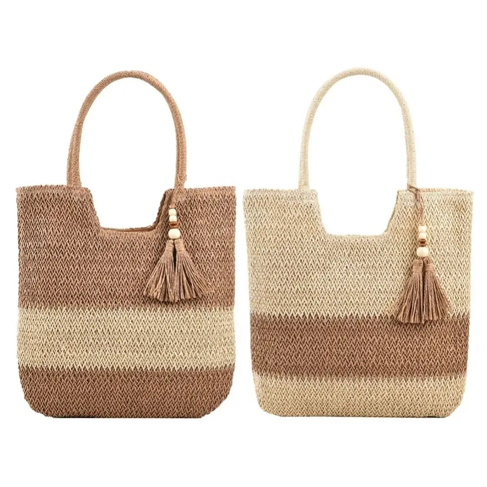 Beach Bag Woven Tote