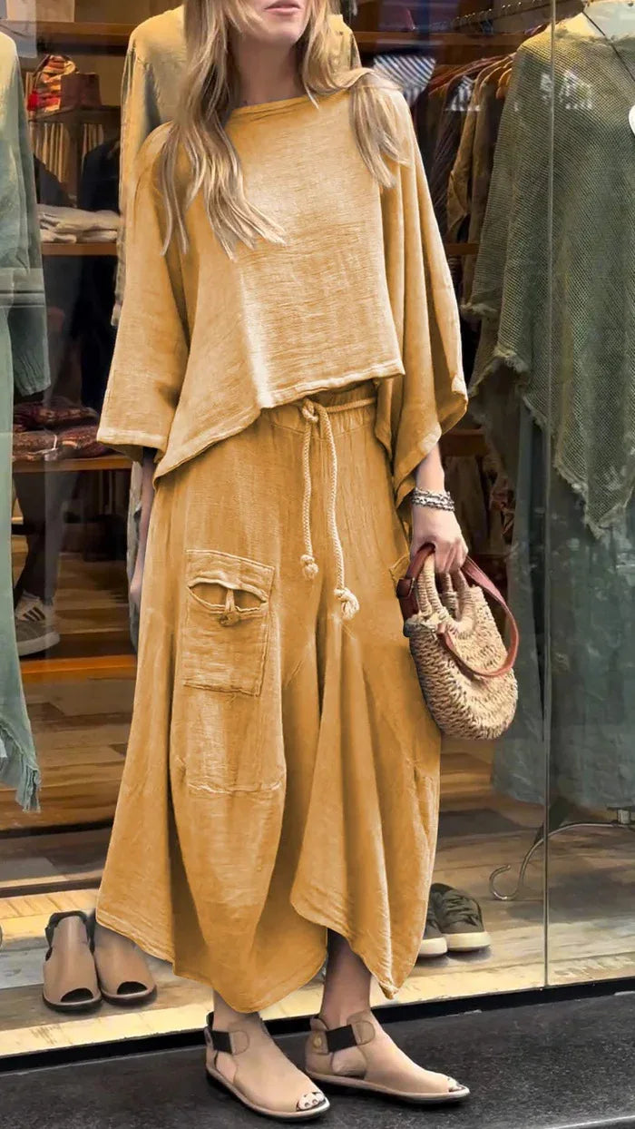 Loose Skirt Two-piece Set