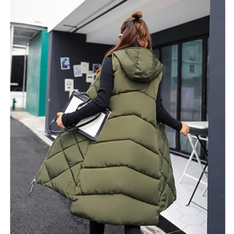 Long Padded Vest