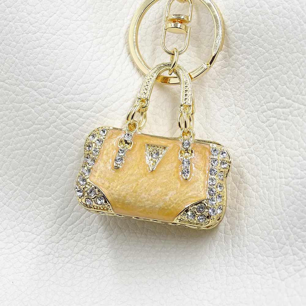 Cute Handbag Shape Keychain Women Bag