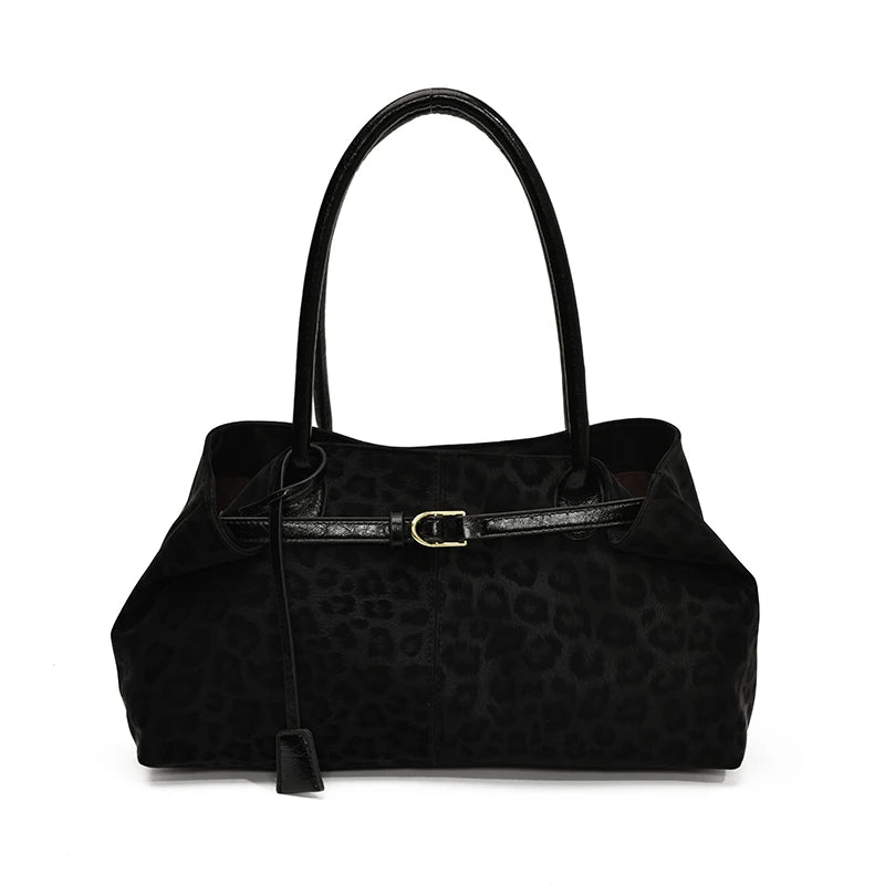 LEFTSIDE Leopard PU Leather Shoulder Bags