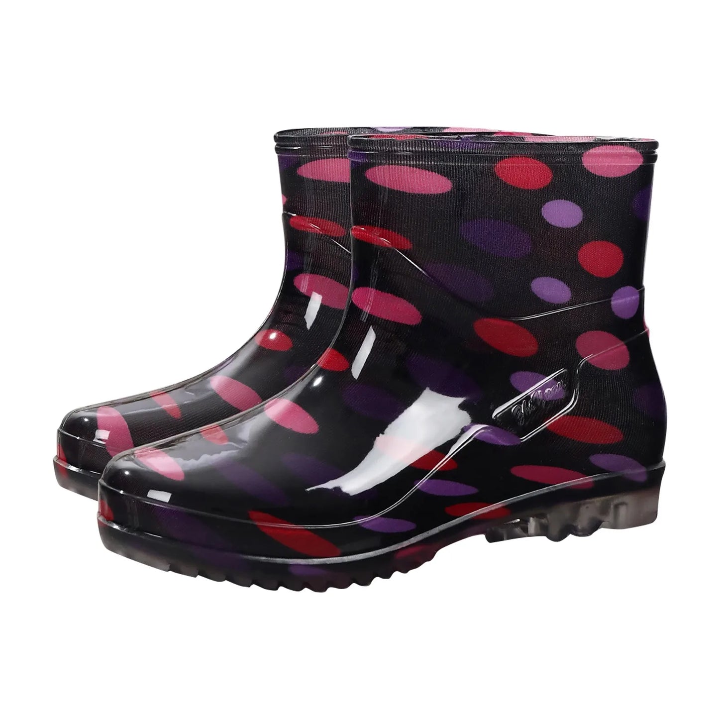 Fashionable Print Rain Boots