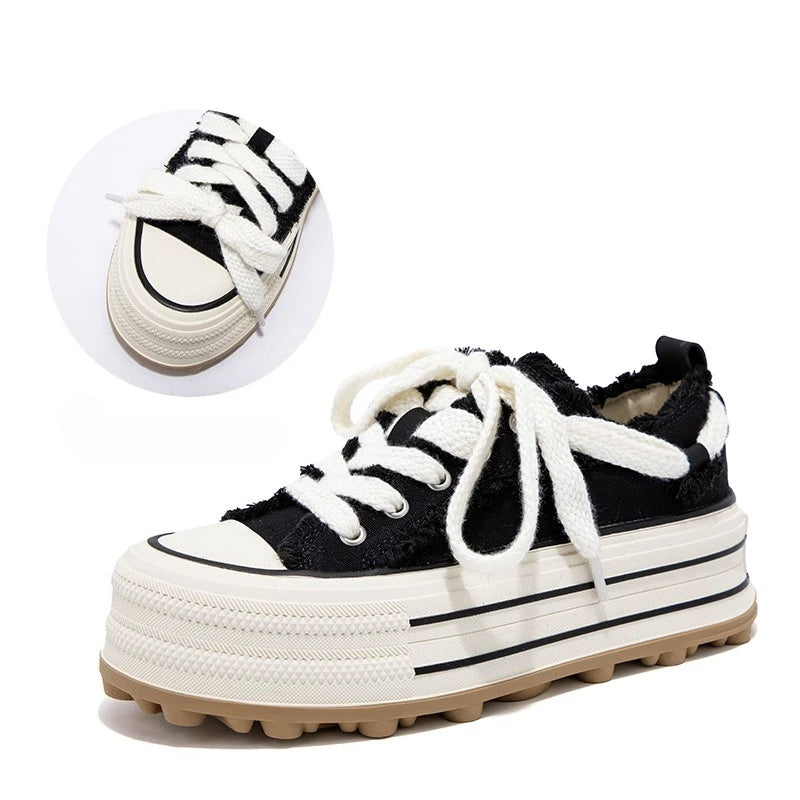 Lace Canvas Sneakers