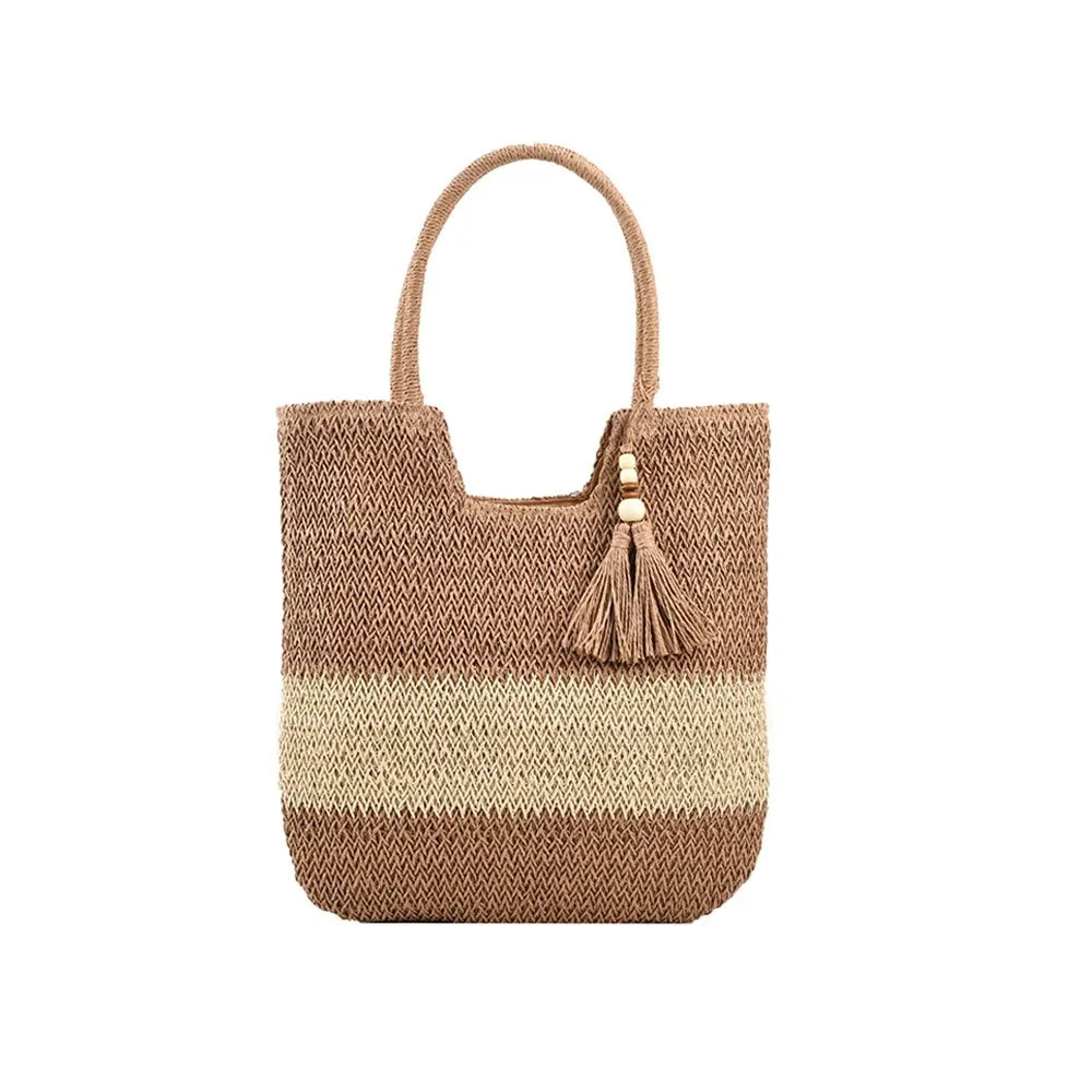 Beach Bag Woven Tote