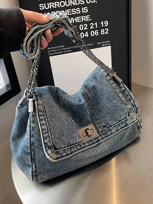 Denim Tote Bag