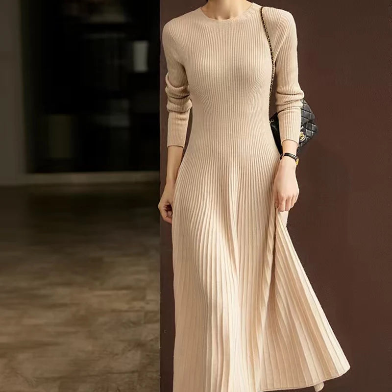 Basic Long Sleeve Dress