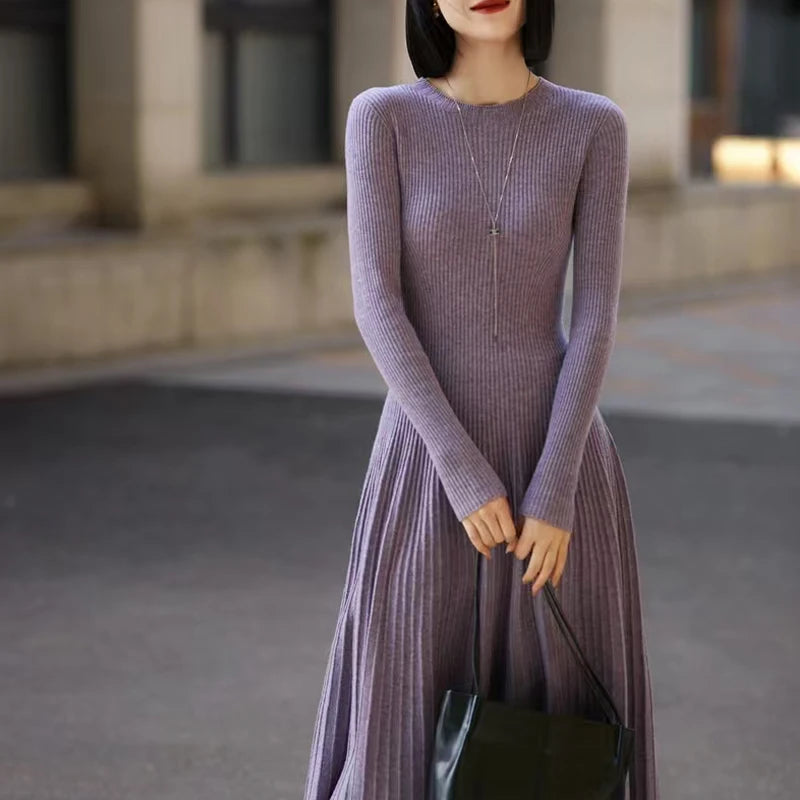 Basic Long Sleeve Dress