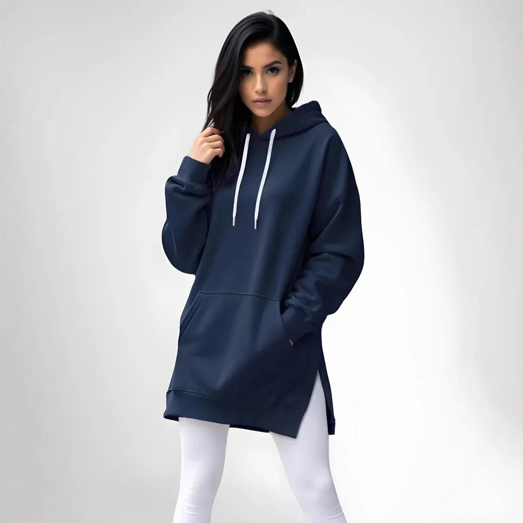 Hoodies Coats Women Solid Sweatshirts Jacket Pocket