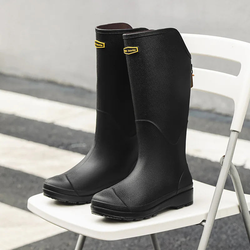 Men and Women Waterproof Long Boots