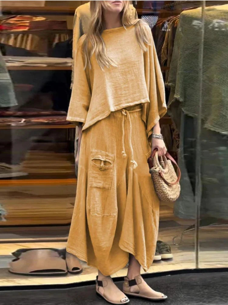 Loose Skirt Two-piece Set