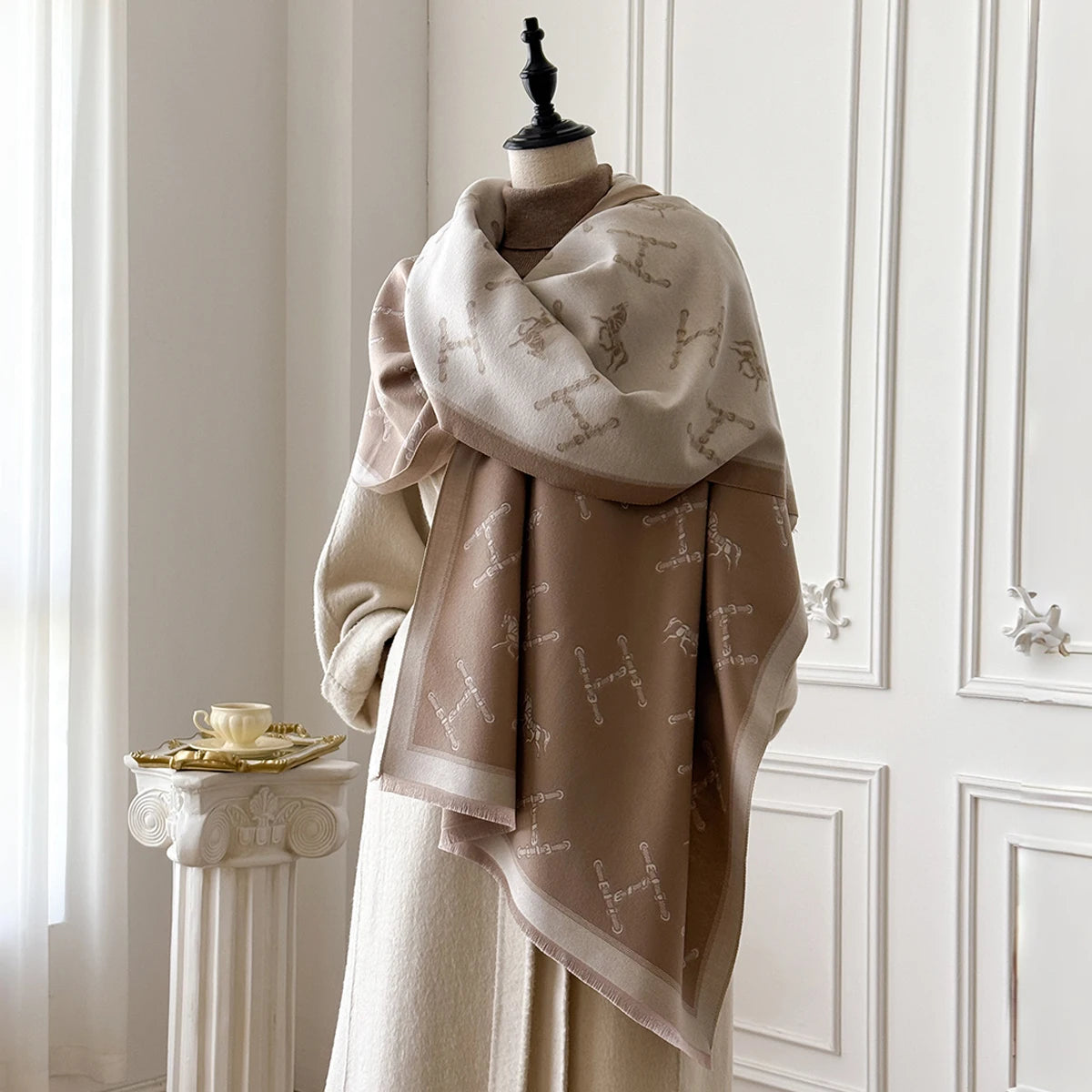 Cashmere Shawl - Vintage Pattern