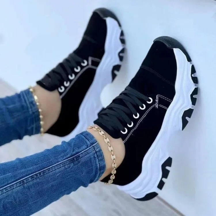 Women Sport Shoes Lace-Up