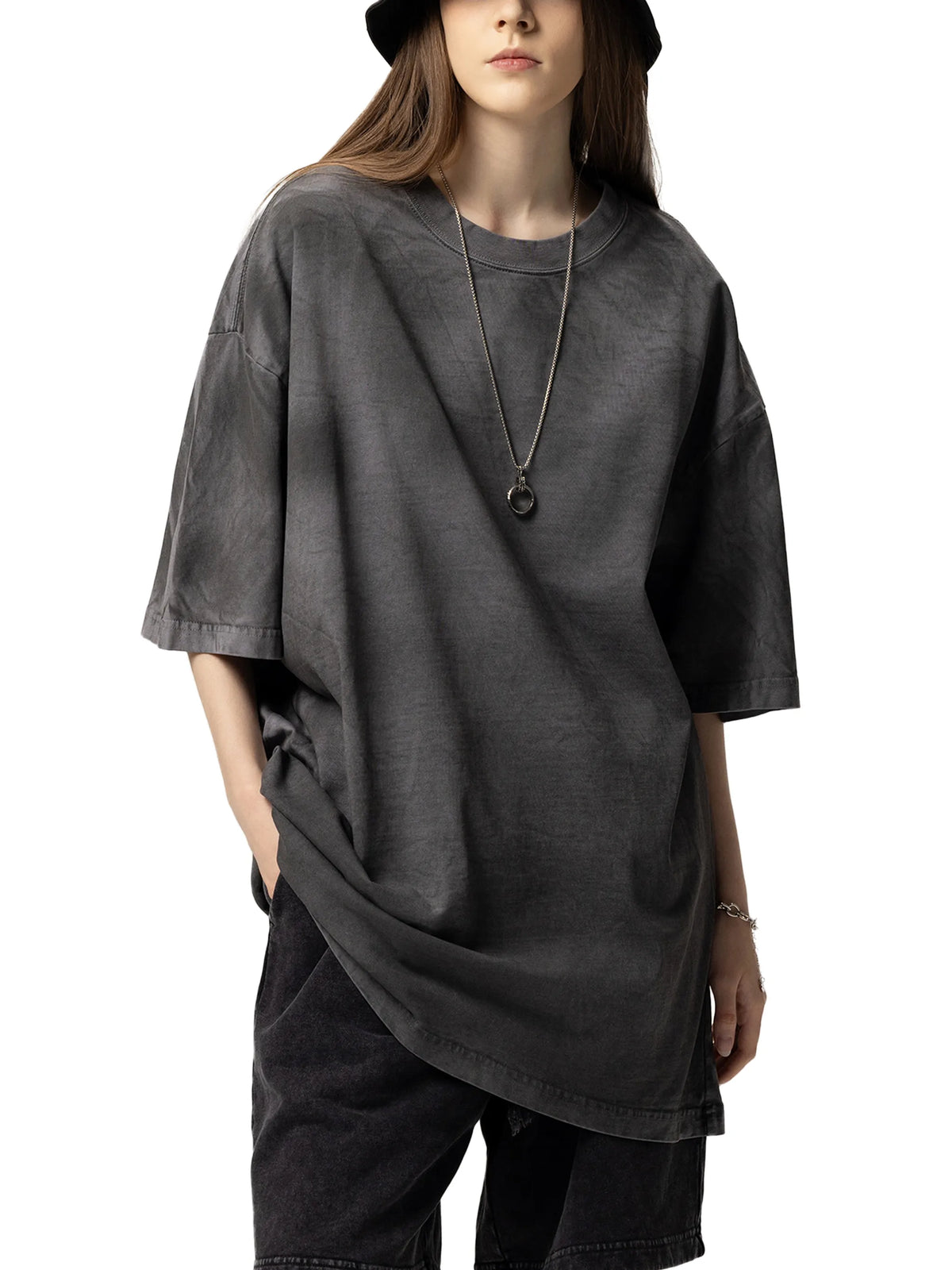 Dirty Washed Loose T-Shirt