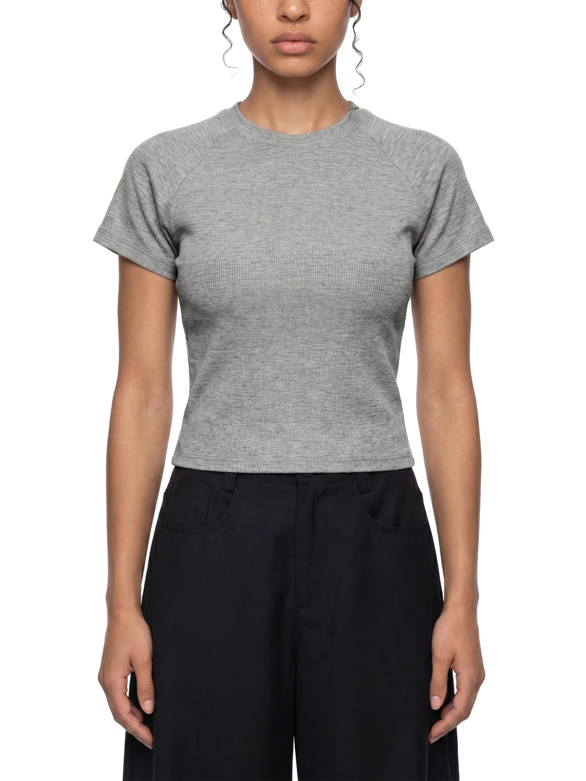 Mineral Wash Crop T-Shirt