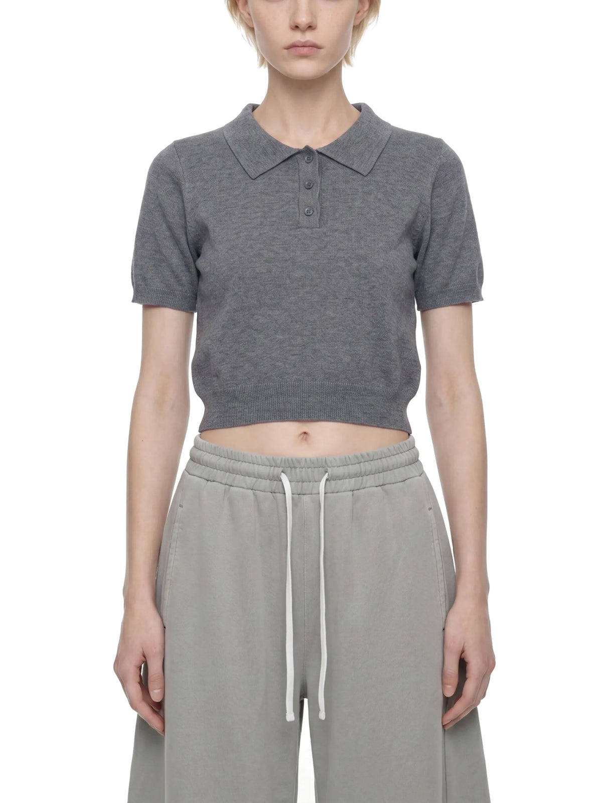 Knit Cotton Polo Shirt