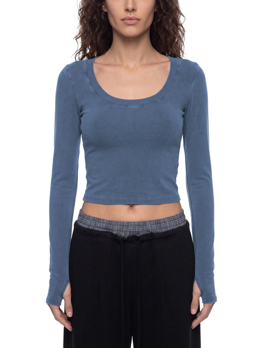Vintage Wash Crop T-Shirt