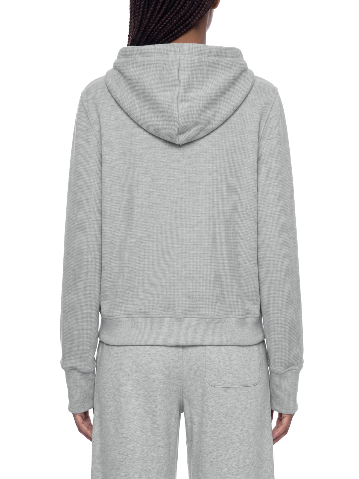 Waffle Full Zip Hoodie