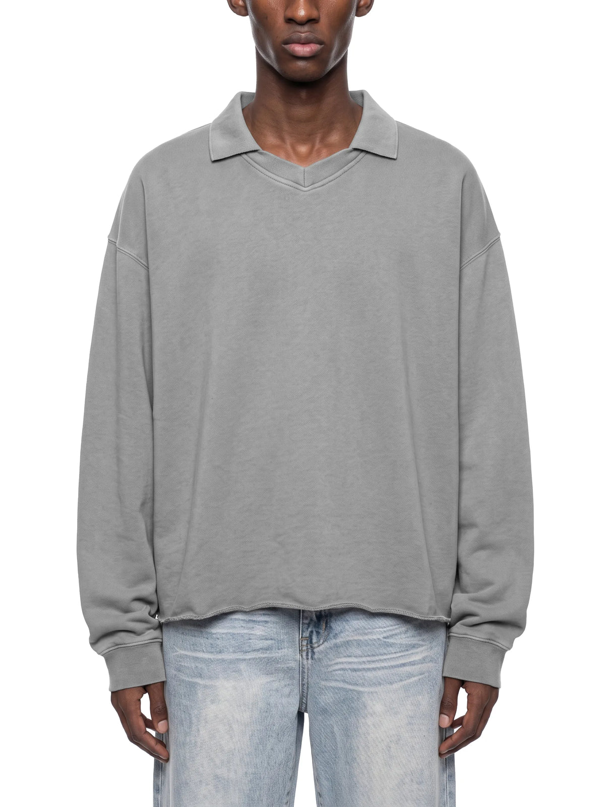 Mineral Wash Pullover Sweatshirt