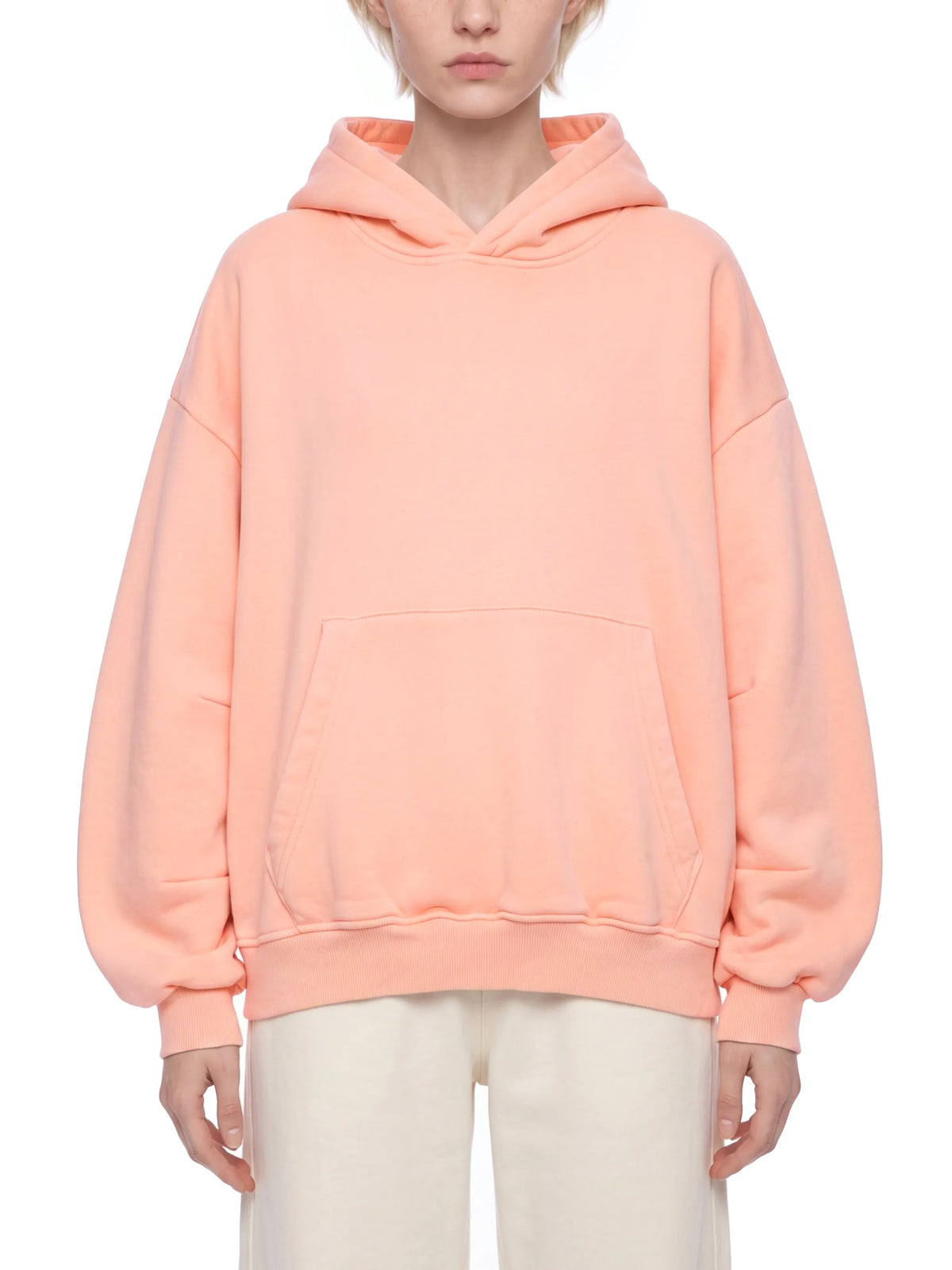 Vintage Wash Boxy Fleece Hoodie