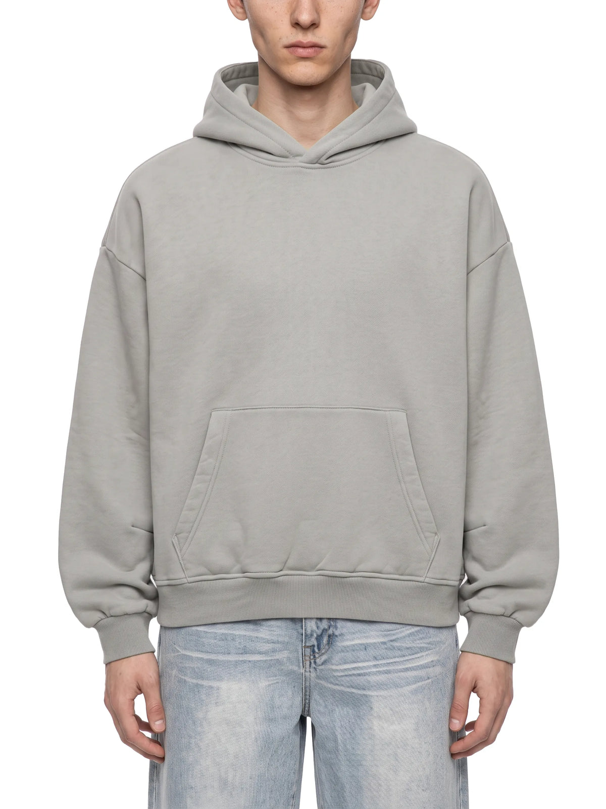Vintage Wash Boxy Fleece Hoodie