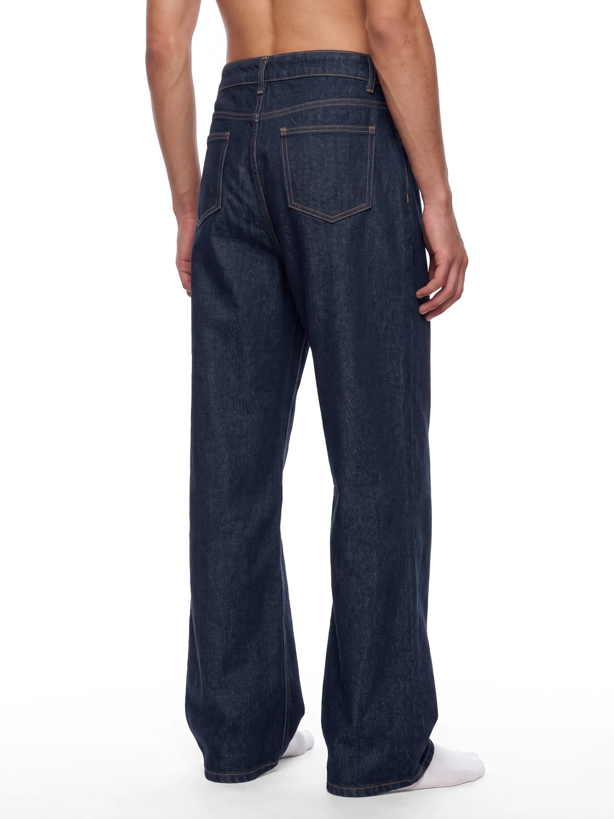 Vintage Wash Denim Jeans