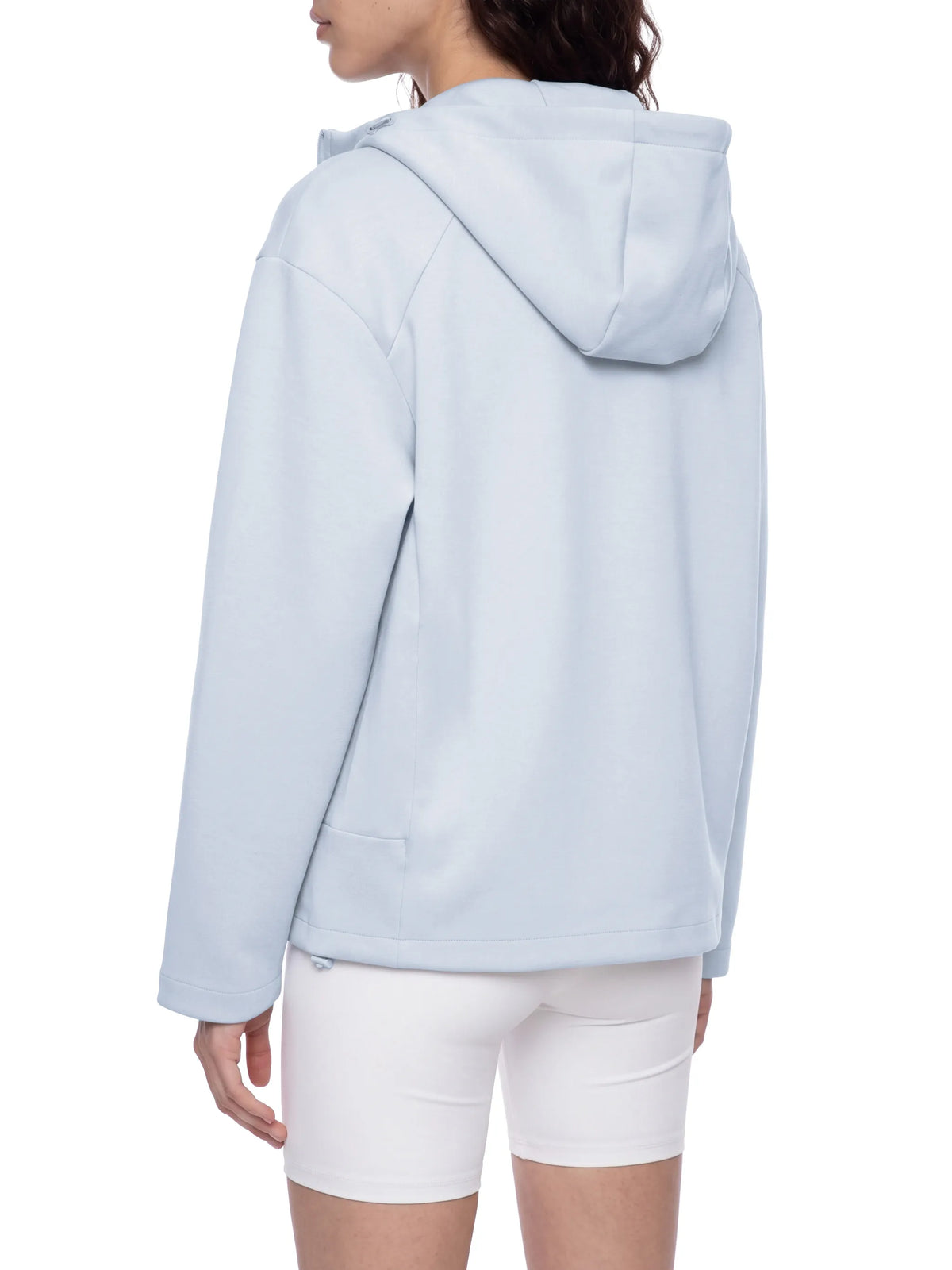Paneled Full Zip Hoodie