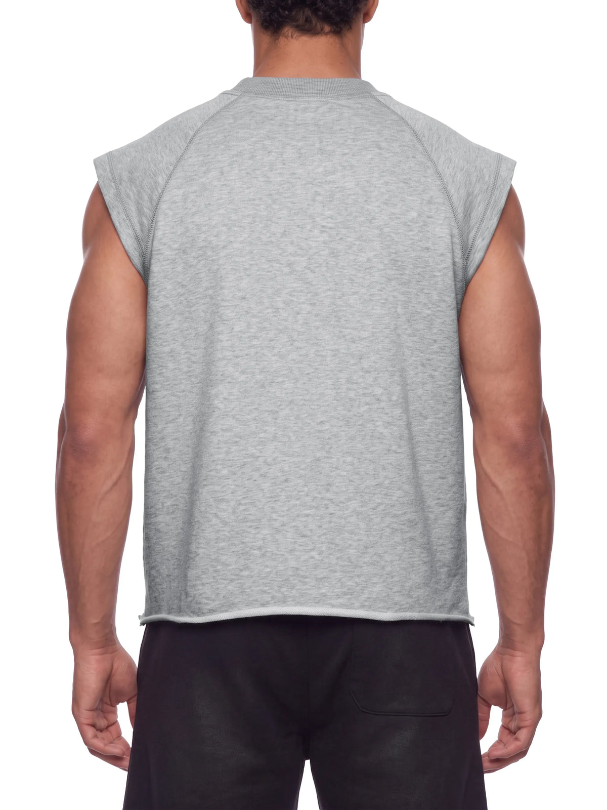 Boxy Raw Hem Tank Top