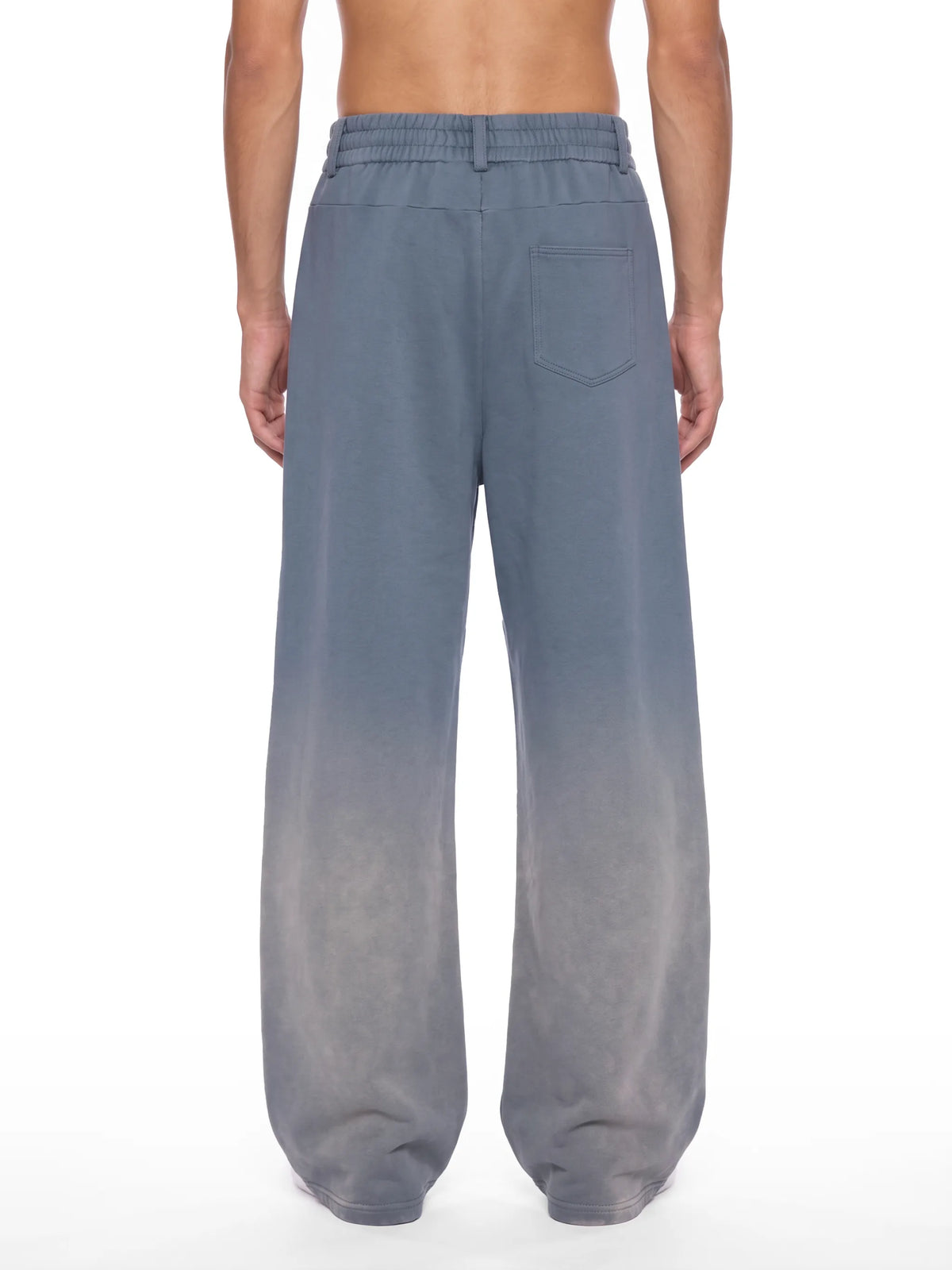 Sunfade Paneled Barrel Leg Sweatpants