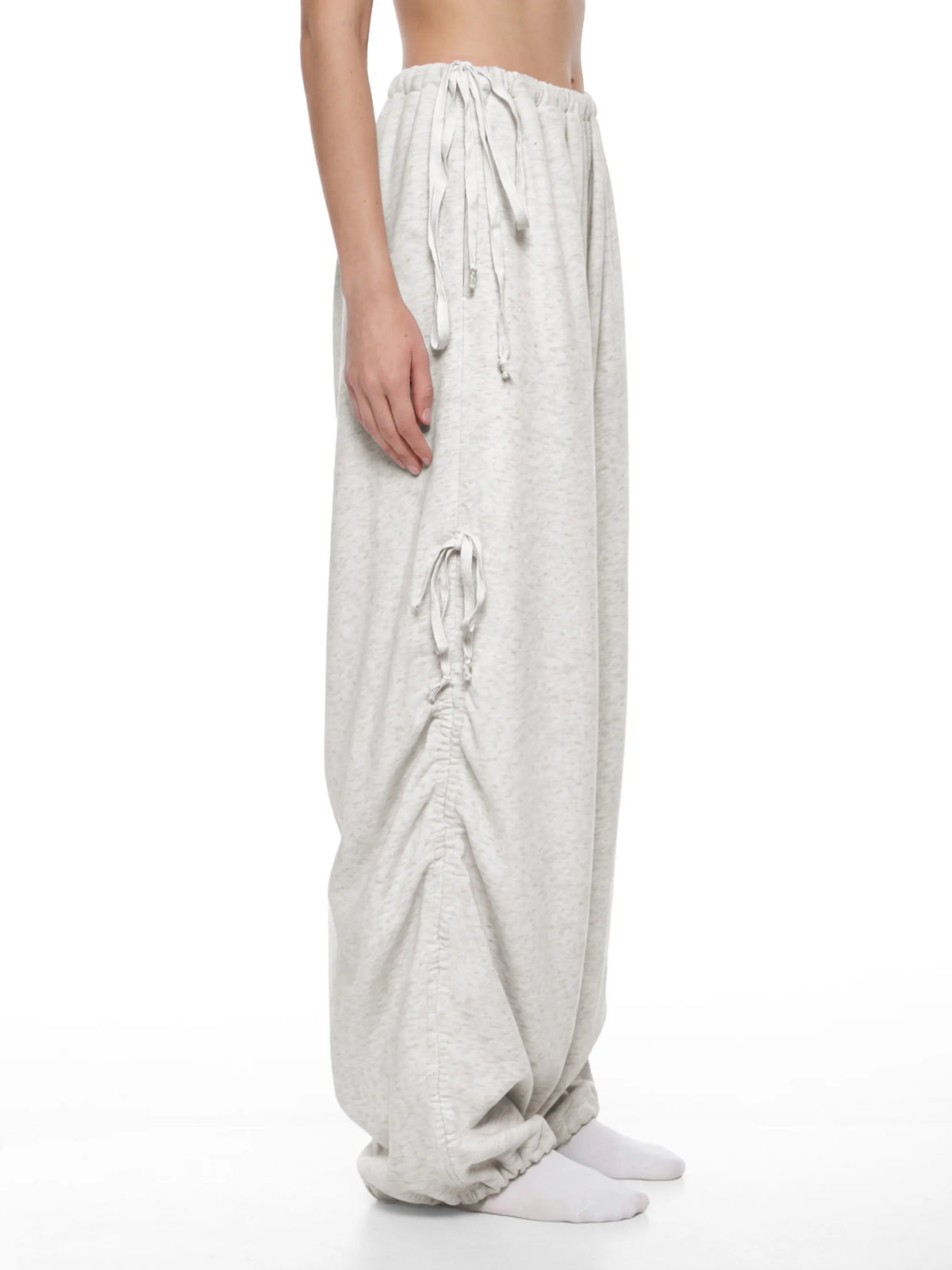 Drawstring Wide Leg Sweatpants