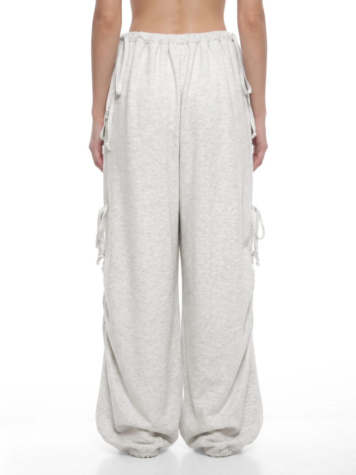 Drawstring Wide Leg Sweatpants