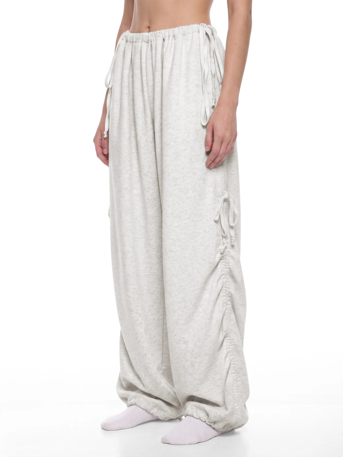 Drawstring Wide Leg Sweatpants