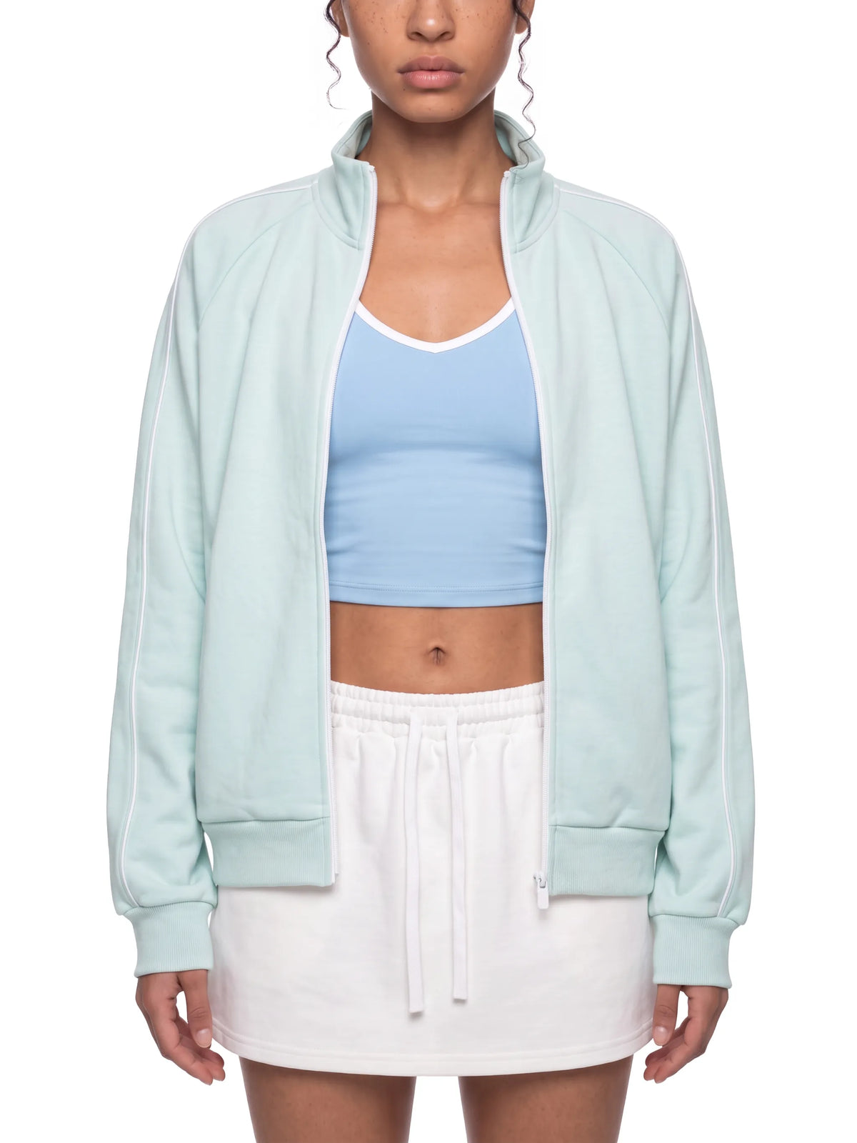 Color Block Track Jacket