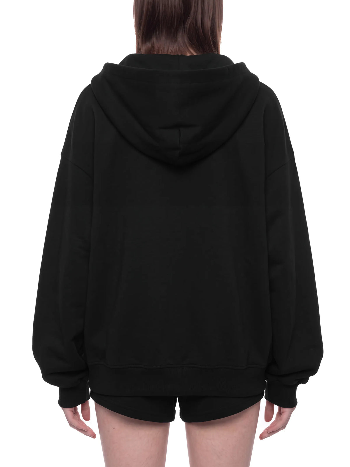 Oversized Chunky-Zip Boxy Hoodie