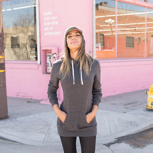 CHROMA REPUBLIC™ Hooded Sweatshirt Dress